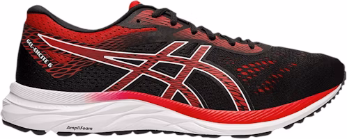 ASICS Gel Excite 6 4E Wide 'Black Speed Red' 1011A166-005 ASICS Gel Excite 6 4E Wide 'Black Speed Red' 1011A166-005