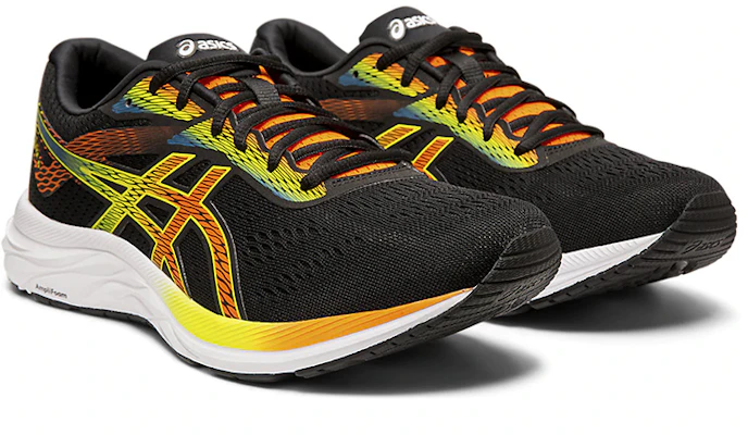 ASICS Gel Excite 6 ''Noir Orange Électrique'' 1011A165-006 Lookbook ASICS Gel Excite 6 ''Noir Orange Électrique'' 1011A165-006