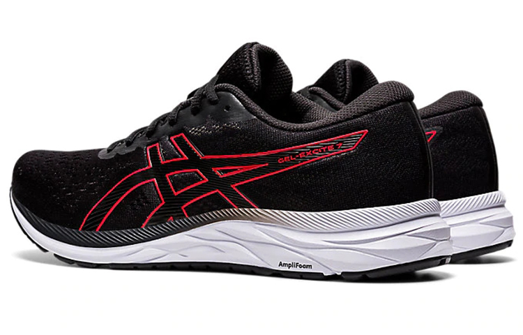 Shop ASICS Gel Excite 7 'Negro Rojo Clásico' 1011A657-004