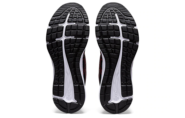 Sizing ASICS Gel Excite 7 'Negro Rojo Clásico' 1011A657-004