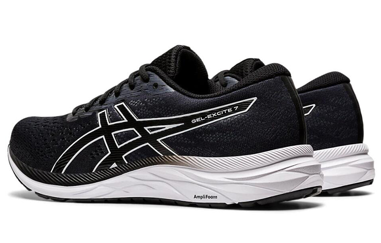 Shop ASICS Gel Excite 7 Ancho Extra 'Negro' 1011A656-001