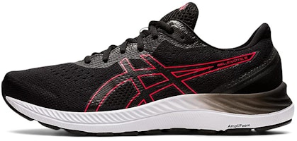 ASICS Gel Excite 8 4E Wide 'Black Electric Red' 1011B037-009 ASICS Gel Excite 8 4E Wide 'Black Electric Red' 1011B037-009