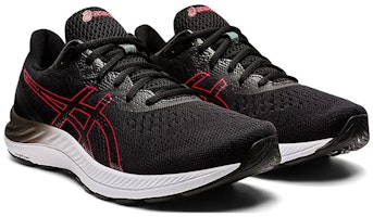 アシックス ゲルエキサイト8 4E ワイド 黒×赤 1011B037-009 Lookbook アシックス ゲルエキサイト8 4E ワイド 黒×赤 1011B037-009