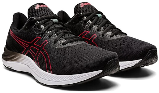 아식스 젤 익사이트 8 4E 와이드 "블랙 일렉트릭 레드" 1011B037-009 Lookbook 아식스 젤 익사이트 8 4E 와이드 "블랙 일렉트릭 레드" 1011B037-009