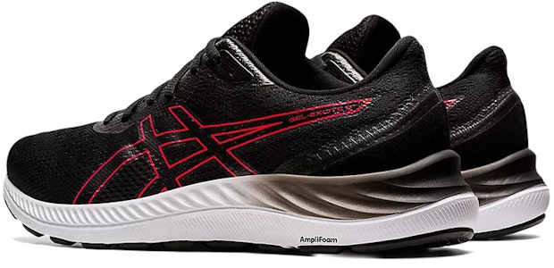 아식스 젤 익사이트 8 4E 와이드 "블랙 일렉트릭 레드" 1011B037-009 Shop 아식스 젤 익사이트 8 4E 와이드 "블랙 일렉트릭 레드" 1011B037-009