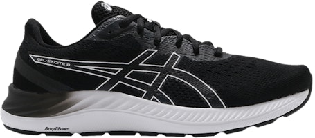 ASICS Gel Excite 8 4E Wide 'Black White' 1011B037-002 ASICS Gel Excite 8 4E Wide 'Black White' 1011B037-002