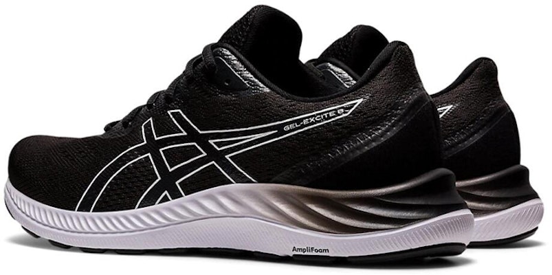 ASICS Gel Excite 8 4E Lebar 'Hitam Putih' 1011B037-002 Lookbook ASICS Gel Excite 8 4E Lebar 'Hitam Putih' 1011B037-002