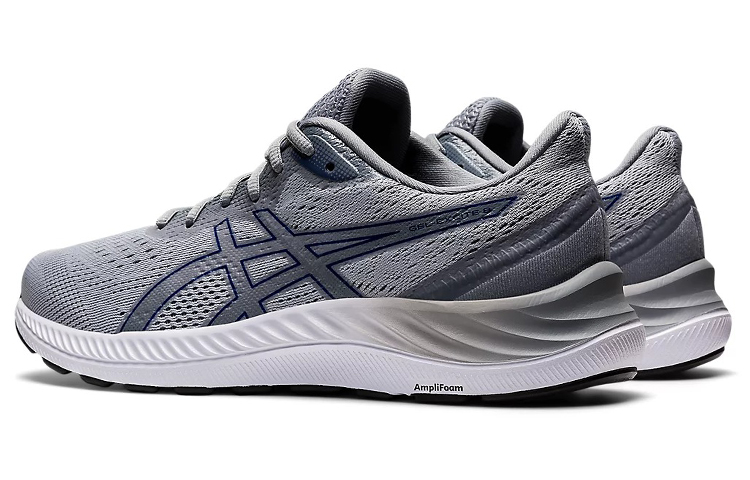 Shop ASICS Gel Excite 8 ''Gris Piedmont Bleu Monaco''. 1011B036-026