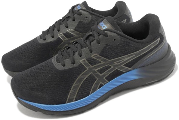ASICS Gel Excite 9 4E Wide 'Hitam Biru' 1011B680-002 Lookbook ASICS Gel Excite 9 4E Wide 'Hitam Biru' 1011B680-002