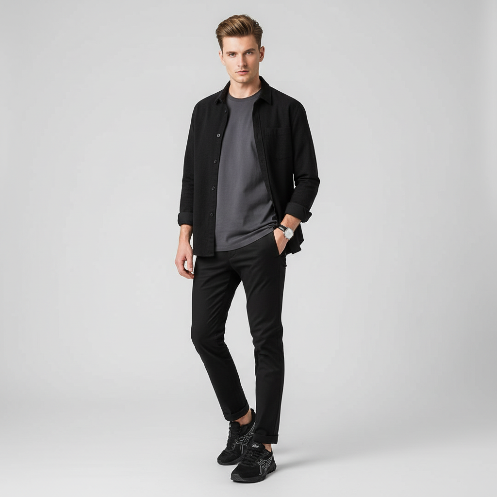 Lookbook ASICS Gel Excite 9 'Hitam Carrier Abu-abu' 1011B338-001