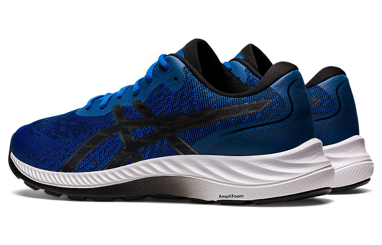 Shop アシックス ゲルエクサイト9 「インディゴブラック」 1011B338-408