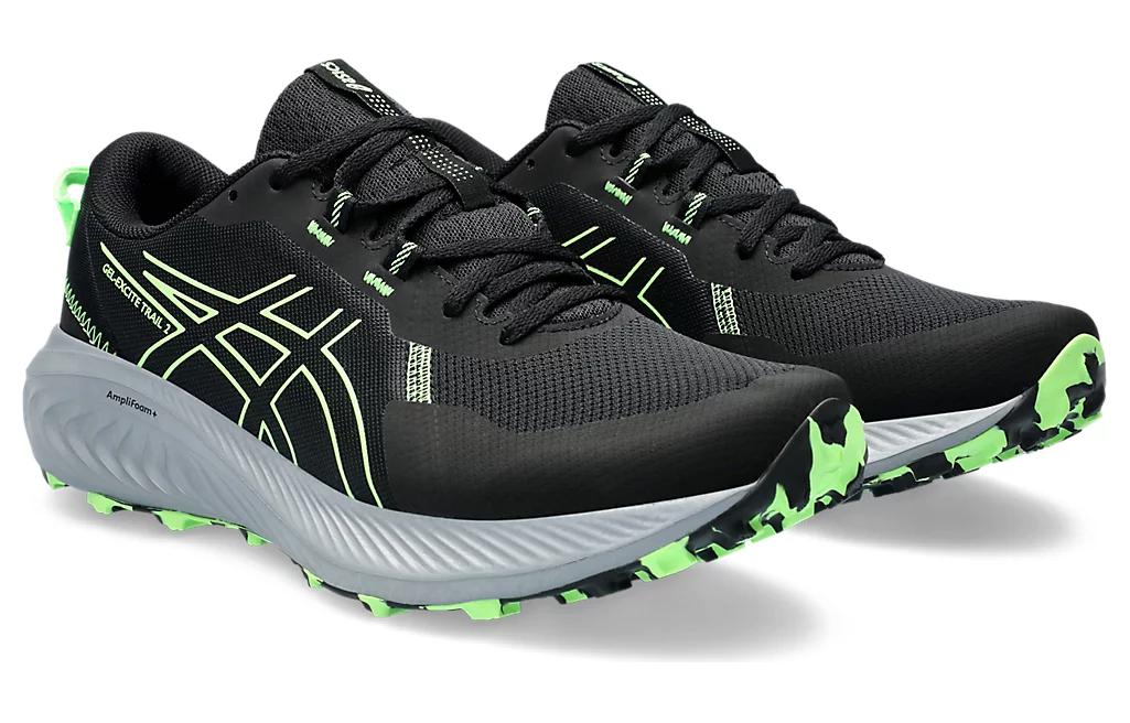 Shop ASICS Gel Excite Trail 2 'Black Illuminate Green' 1011B594-001