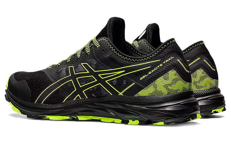 Shop 亞瑟士 Gel Excite Trail '黑色危險綠' 1011B194-002