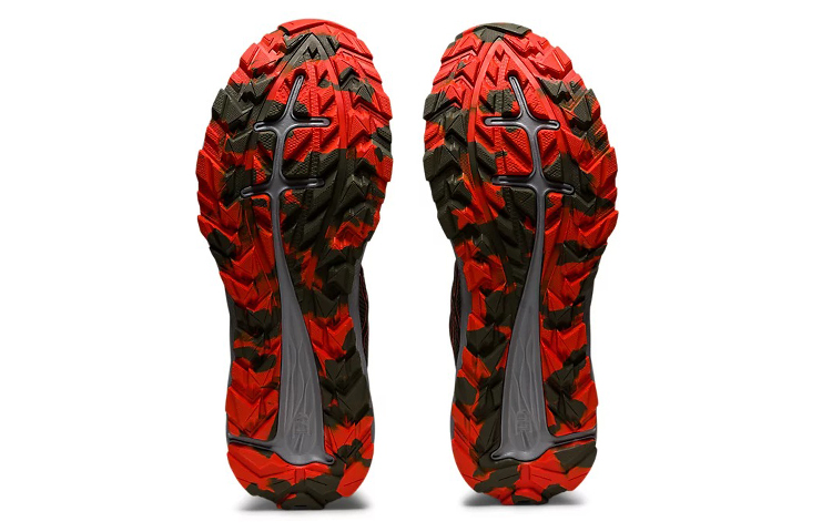 Details for ASICS Gel Excite Trail 'Mantle Green Cherry Tomato' 1011B194-300