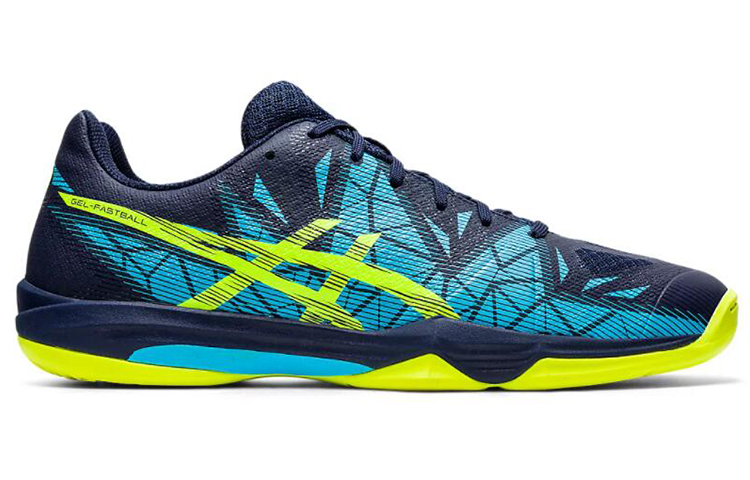 Order Asics Gel-Fastball 3 藍黃 跑步鞋