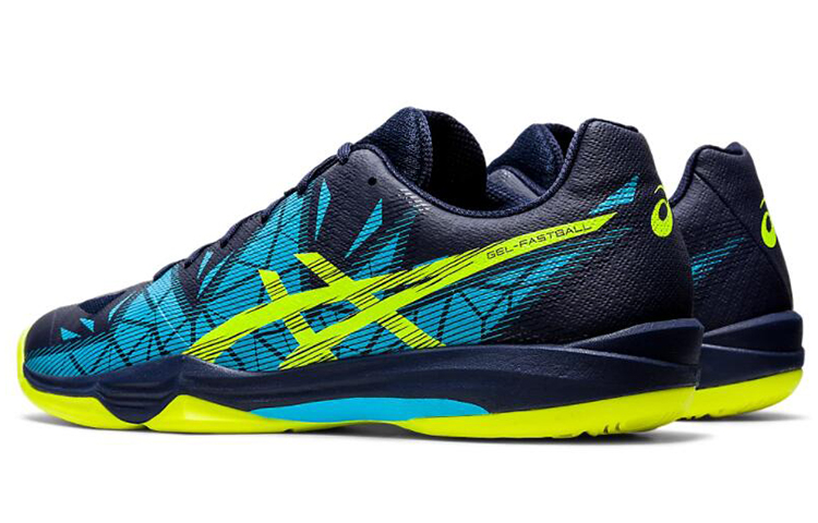 Shop Asics Gel-Fastball 3 藍黃 跑步鞋
