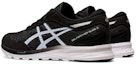 Shop ASICS Gel Feather Glide 5 2E Wide 'Hitam Putih' 1011A812-001