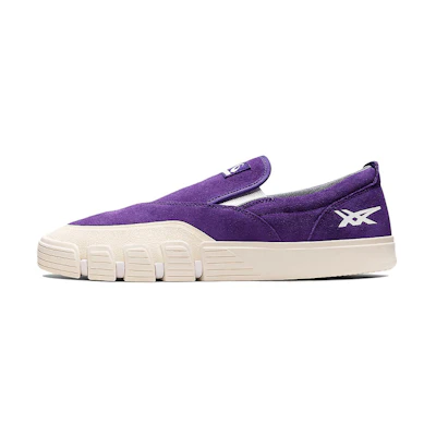 ASICS Gel-Flexkee Slip-On Casual Skateboarding Shoes Unisex Purple