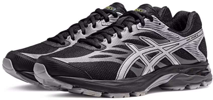 ASICS Gel-Flux 4 Running Shoes 'Black Silver' 1011B832-001 Order ASICS Gel-Flux 4 Running Shoes 'Black Silver' 1011B832-001