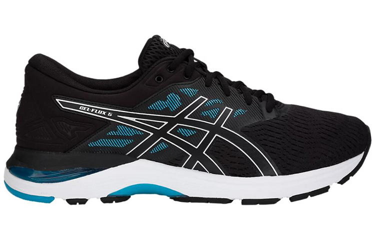Order ASICS Gel-Flux 5 Biru 'Hitam' T811N-001
