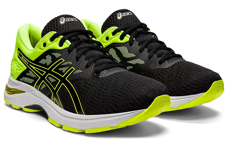 Lookbook ASICS Gel-Flux 5 'Hitam Neon Kuning' 1011B318-001