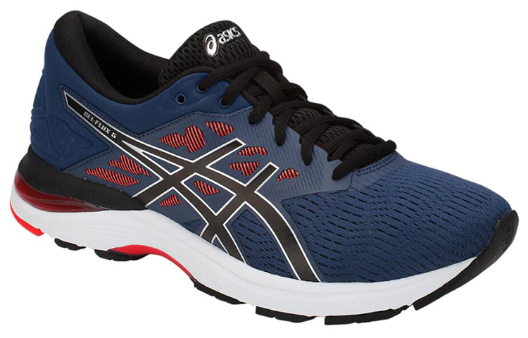 Lookbook 亚瑟士 Gel-Flux 5 海军蓝/黑色 运动鞋 T811N-400