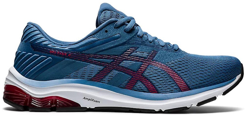 아식스 젤-플럭스 6 블루/레드 (Asikseu Jel-Pleokseu 6 Beulru/Redeu) 1011A856-410 Order 아식스 젤-플럭스 6 블루/레드 (Asikseu Jel-Pleokseu 6 Beulru/Redeu) 1011A856-410