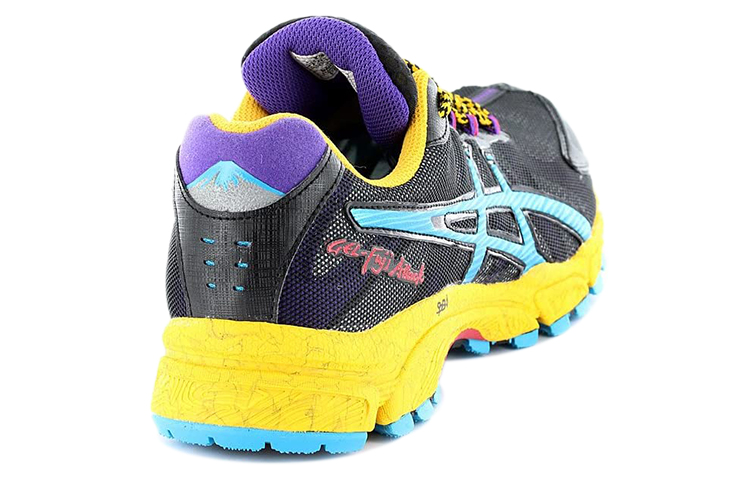 Lookbook ASICS Gel Fujiattack ''Grafietgrijs Blauw'' T220N-9061