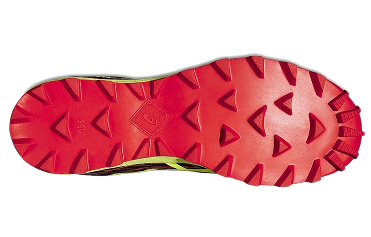 Details for 아식스 젤-후지런네가드2 블랙/레드/옐로우 T633N-0907