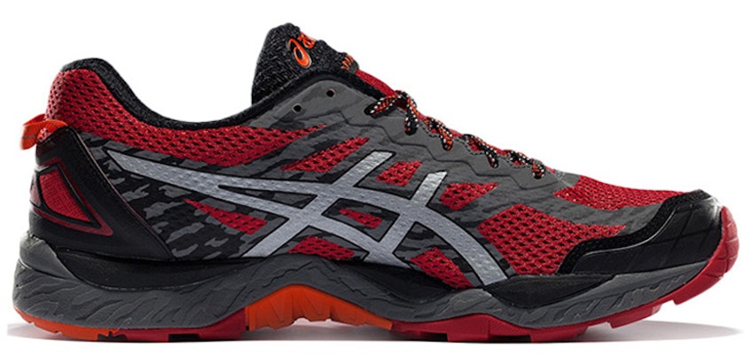 ASICS GEL-FujiTrabuco 5 'Merah Hitam Perak' T6J0N-2393 Order ASICS GEL-FujiTrabuco 5 'Merah Hitam Perak' T6J0N-2393