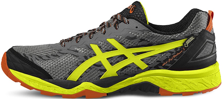 ASICS GEL-FujiTrabuco 5 G-TX 'Grey Yellow' T6J1N-9607 Buy ASICS GEL-FujiTrabuco 5 G-TX 'Grey Yellow' T6J1N-9607
