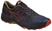 Lookbook アシックス ゲルフジトラブーコ6 青黒 T7E4N-5090