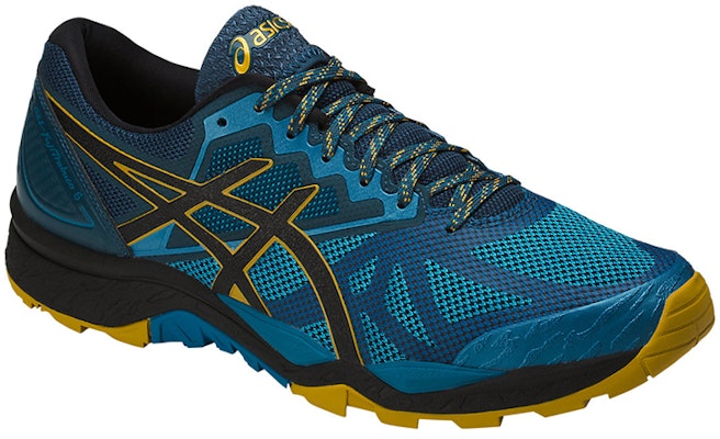 ASICS Gel-FujiTrabuco 6 'Biru Kuning Colorblock' T7E4N-4690 Lookbook ASICS Gel-FujiTrabuco 6 'Biru Kuning Colorblock' T7E4N-4690