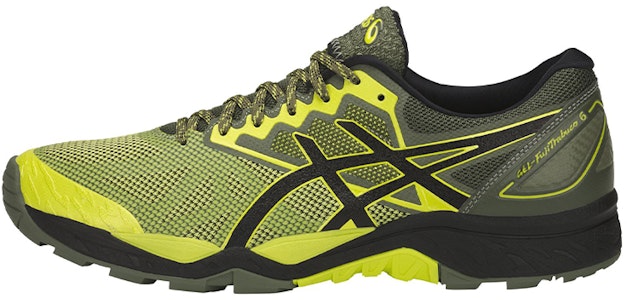 Asics Gel-FujiTrabuco 6 舒適透氣 拼色低筒跑步鞋 黃黑 Buy Asics Gel-FujiTrabuco 6 舒適透氣 拼色低筒跑步鞋 黃黑