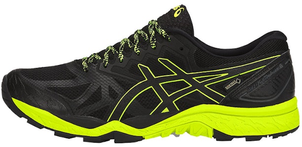 Asics Gel-FujiTrabuco 6 G-TX 減震防滑運動跑鞋 黑黃拼色 Buy Asics Gel-FujiTrabuco 6 G-TX 減震防滑運動跑鞋 黑黃拼色