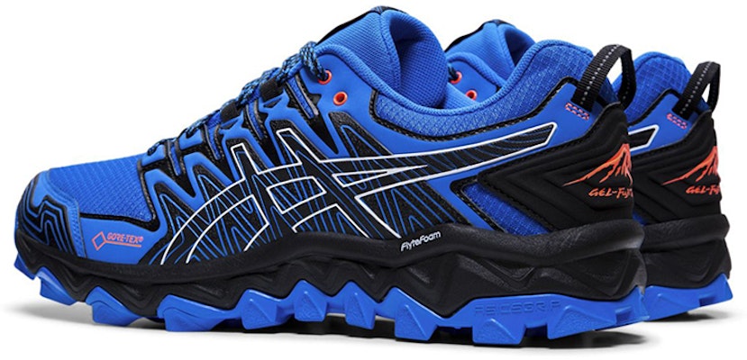 ASICS Gel FujiTrabuco 7 G-TX 'Biru Elektrik Hitam' 1011A209-400 Shop ASICS Gel FujiTrabuco 7 G-TX 'Biru Elektrik Hitam' 1011A209-400