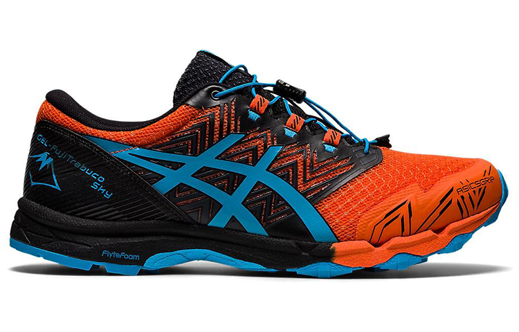 Order ASICS Gel FujiTrabuco Sky 'Marigold Orange Digital Aqua' 1011A900-800