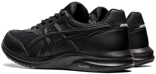 Asics Gel-Fun Walker 耐磨 低筒 跑步鞋 男款 黑 Shop Asics Gel-Fun Walker 耐磨 低筒 跑步鞋 男款 黑