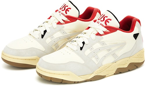 아식스 젤-퓨즈 키고 농구화 '화이트 베이지 레드' 1203A532-750 Lookbook 아식스 젤-퓨즈 키고 농구화 '화이트 베이지 레드' 1203A532-750