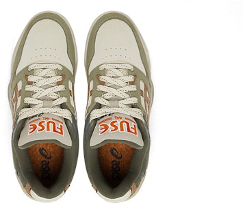 Asics Gel-Fuse "四季言系列" 美式復古 舒適百搭 低筒 復古籃球鞋 男女通款 白綠色 Shop Asics Gel-Fuse "四季言系列" 美式復古 舒適百搭 低筒 復古籃球鞋 男女通款 白綠色