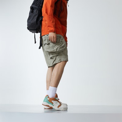 アシックス ゲルフューズ 「ライスブラウン/グリーン」 1203A589-200 4