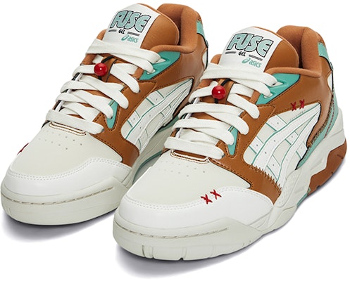 アシックス ゲルフューズ 「ライスブラウン/グリーン」 1203A589-200 Shop アシックス ゲルフューズ 「ライスブラウン/グリーン」 1203A589-200