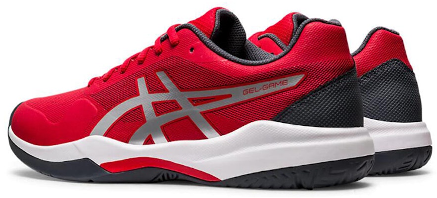 ASICS Gel-Game 7 Merah/'Perak' 1041A042-603 Shop ASICS Gel-Game 7 Merah/'Perak' 1041A042-603