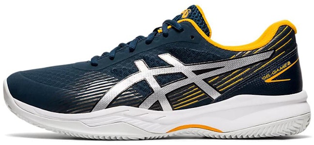 アシックス ゲルゲーム8 クレー 青/銀 (Ashikku Gerugēmu 8 Kurē Ao/Gin) 1041A193-400 Buy アシックス ゲルゲーム8 クレー 青/銀 (Ashikku Gerugēmu 8 Kurē Ao/Gin) 1041A193-400