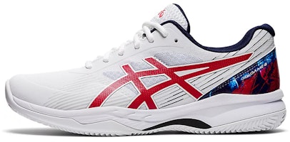 ASICS Gel-Game 8 Clay OC L.E 'White Red' 1041A291-110 ASICS Gel-Game 8 Clay OC L.E 'White Red' 1041A291-110