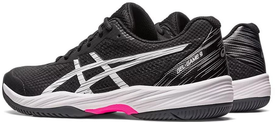 ASICS Gel Game 9 'Hitam Merah Jambu Panas' 1041A337-001 Shop ASICS Gel Game 9 'Hitam Merah Jambu Panas' 1041A337-001