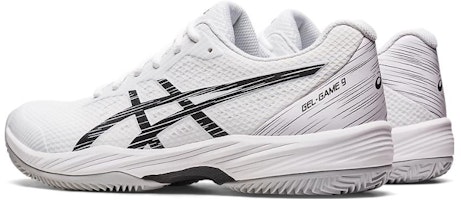 ASICS Gel Game 9 Clay OC '白黑' 网球鞋 1041A358-100 Shop ASICS Gel Game 9 Clay OC '白黑' 网球鞋 1041A358-100