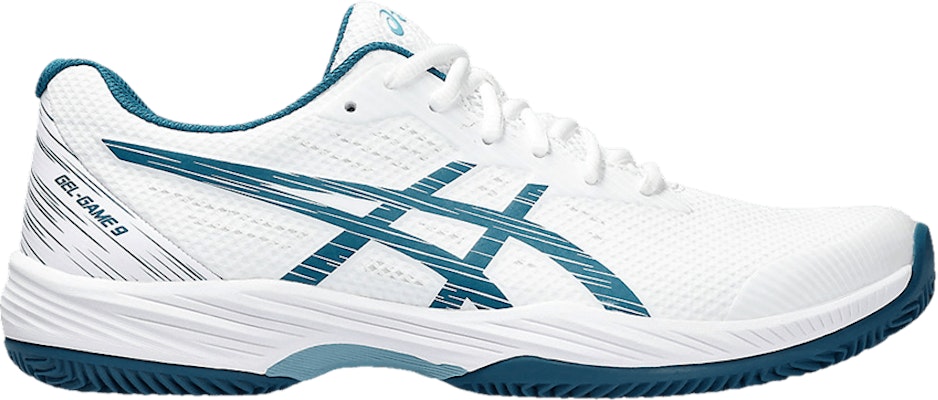 ASICS Gel Game 9 Clay OC 'Blanco Teal Sereno' 1041A358-102 Buy ASICS Gel Game 9 Clay OC 'Blanco Teal Sereno' 1041A358-102