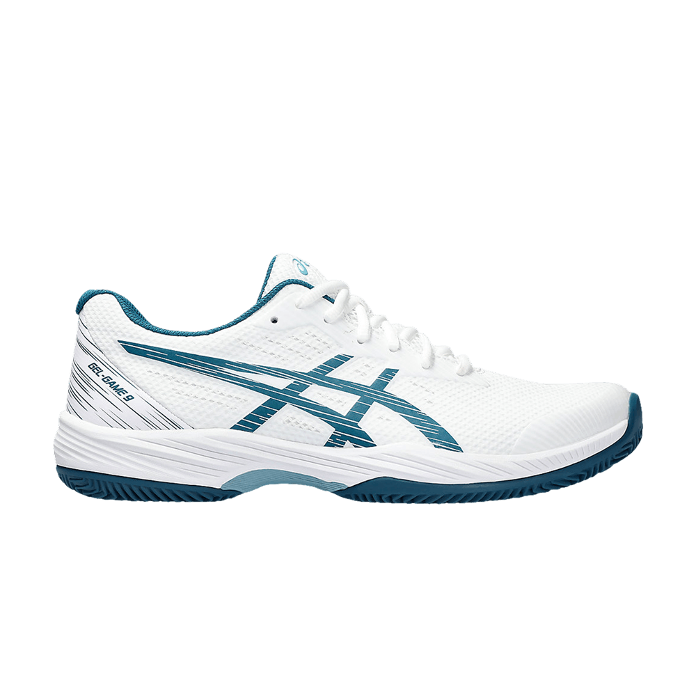 ASICS Gel Game 9 Clay OC 'White Restful Teal' 1041A358-102