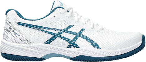 ASICS Gel Game 9 Clay OC 'White Restful Teal' 1041A358-102 ASICS Gel Game 9 Clay OC 'White Restful Teal' 1041A358-102